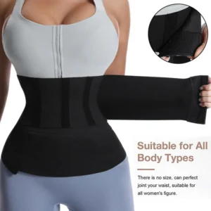 Waist Trainer Wrap Belt Unisex Body Wraps For Weight Loss