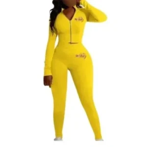 Yellow 2 Piece International Highlight