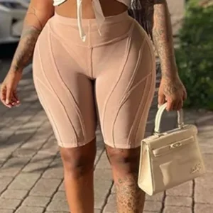 Mesh Shorts Bikini Cover-up