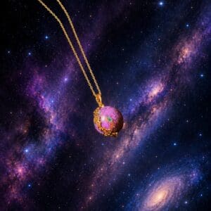 Limited Edition Interstellar Highlight Globe Necklace